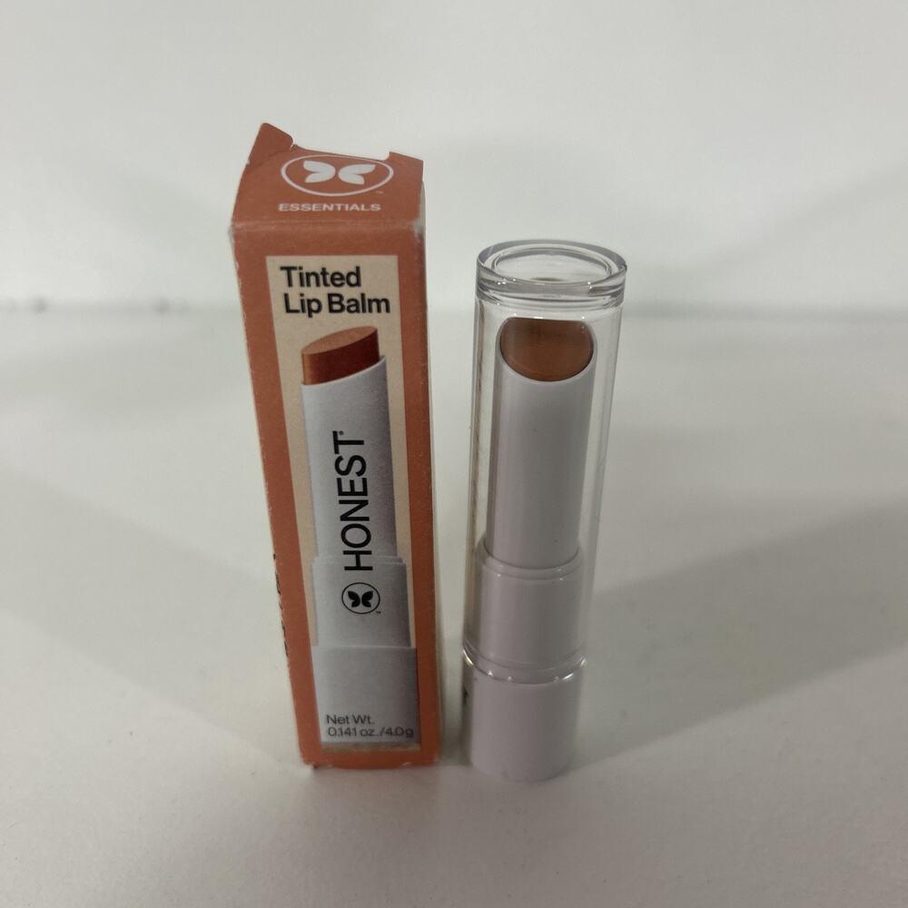 Honest Beauty Lychee Fruit Tinted Lip Balm w/ Avocado Oil 0.141 OZ NEW